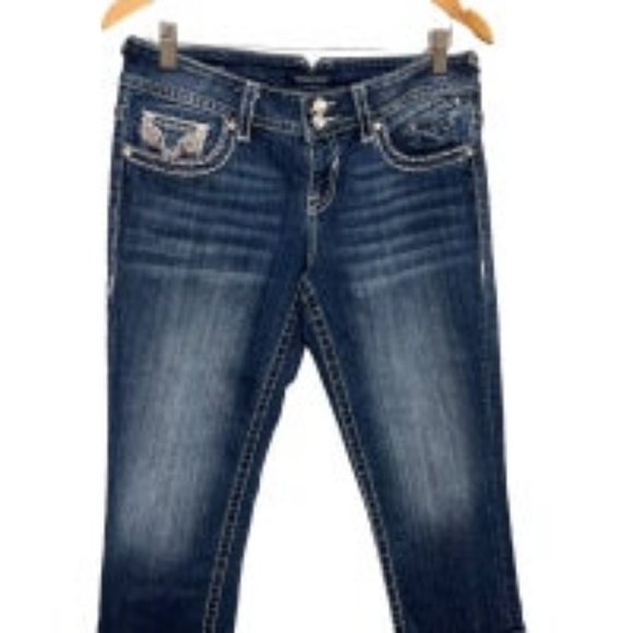 VIGOSS The Chelsea Embellished Capri Size 11/12 - Picture 6 of 16